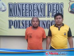 Kepergok Buang Sabu, Buruh Bangunan Diciduk Tekab Polsek Sunggal