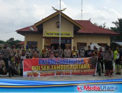 Kapolres Rokan Hulu lakukan Patroli Karhutla Bersama Komunitas Tambusai Utara Adventure Club 