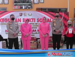 Mengisi Rangkaian HUT Bhayangkara ke 74 dan HKGB ke 68 serta HUT Polwan ke 72, Setukpa Lemdiklat Polri Gelar Baksos di Sejumlah Tempat