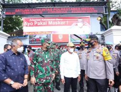Dihari ke-2, Kapoldasu Bersama Gubsu dan Pangdam I/BB Tinjau Pelaksanaan Operasi Yustisi