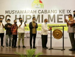 Hadiri Muscab HIPMI IX, Akhyar Ajak HIPMI Bangkitkan Perekonomian Kota Medan di Tengah Pandemi