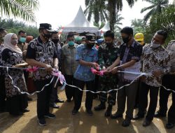 Bupati Asahan Resmikan Jalan Raja Tonga di Kecamatan Aek Ledong