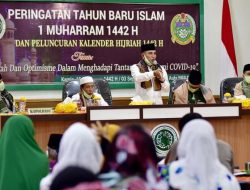 Hadiri Peringatan Tahun Baru Islam 1442 H, Gubernur Edy Ajak Ulama Tuntaskan Pandemi Covid-19