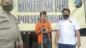 Curi iPhone dan Sepatu Merk Nike, Pria ini Diringkus Polsek Sunggal