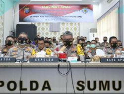 Kapolda Sumut Buka Taklimat Awal Wasrik Rutin Itwasda Polda Sumut Tahap II Tahun 2020