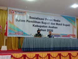 Bawaslu Asahan Gelar Sosialisasi Peran Media dalam Pilkada Serentak Tahun 2020