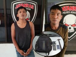 Melawan Saat Diamankan, Dua Pelaku Perampokan Ditembak Polres Asahan