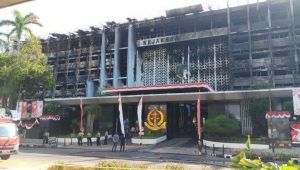 Gedung Kejagung Sengaja Dibakar, Polisi Sedang Cari Tersangka 