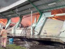 Gudang PT Indomarco di Tanjung Morawa Terbakar, Kerugian Ditaksir Miliaran Rupiah