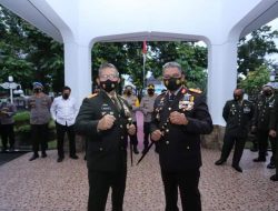 HUT TNI ke-75, Kapolda Sumut Beri Kejutan Untuk Pangdam I/BB