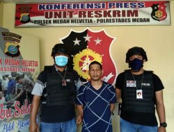 Diduga Aniaya Marbot Musholla, Pria Ini Diringkus Tekab Polsek Medan Helvetia