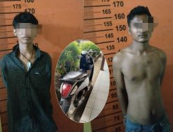 Curi Motor di Sibolangit, 2 Pemuda Labuhan Deli Dibekuk Polisi