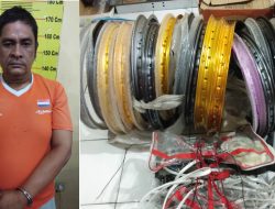 Pelaku Pembobol Ruko Sparepart Sepeda Motor Diringkus Polsek Delitua