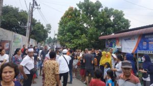 Warga Tanjung Mulia Tak Terima Portal Untuk Cegah Truk Milik Pabrik Tiner Dibongkar