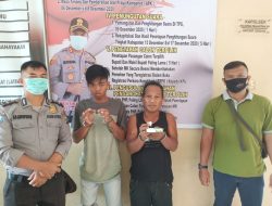 Lagi Transaksi Sabu, Dua Pria Ini Diciduk Polsek Dolok Masihul