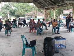 PPK dan PPS se-Kecamatan Kisaran Barat Gelar Nobar Debat Publik