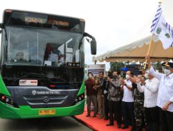 Groundbreaking Pembangunan Terminal Amplas, Pjs Wali Ucapkan Terima Kasih Kepada Kemenhub