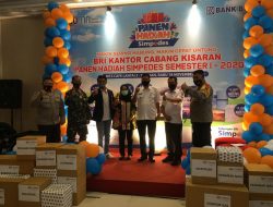 BRI Kanca Kisaran Gelar Panen Hadiah Simpedes Semester 1-2020