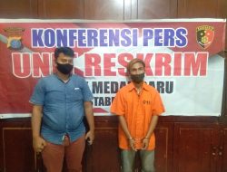 Bongkar Coffee Shop di Jalan Gatsu, David Laila Diringkus Polsek Medan Baru  