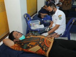 Peringati HUT Ke-49, Korpri Kabupaten Asahan Gelar Gowes dan Donor Darah