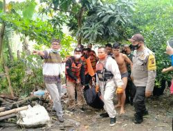 Hari ke-4 Pencarian, IRT yang Hanyut di Aliran Sungai Silau Sei Asahan Ditemukan