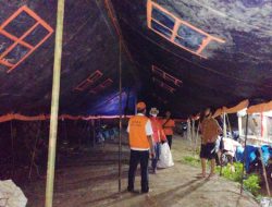 Antisipasi Banjir dan Tanah Longsor, BPBD Asahan Dirikan Tenda