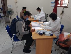 Panwascam Kisaran Barat Gelar Rapid Test