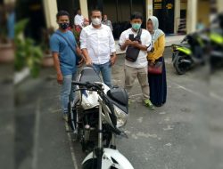 Polsek Sunggal Terima Ucapan Terima Kasih dari Keluarga Alm Reval