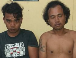 Dua Pelaku Spesialis Pencuri Bahan Material Diringkus Polsek Namorambe