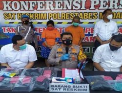 Rampok Rumah Majikan, Pasutri Ditangkap Satreskrim Polrestabes Medan