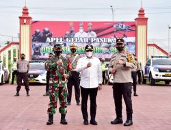 Apel Gelar Pasukan Operasi Lilin 2020 Selain Masalah Keamanan, Edy Rahmayadi Tidak Ingin Ada Klaster Baru Covid-19
