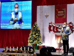 Hadiri Natal Oikoumene Sumut, Gubernur Ajak Pelihara Kedamaian dan Persaudaraan Antarumat Beragama