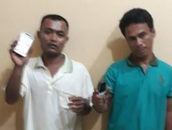 Lagi Transaksi Sabu di Gubuk, 2 Pria Diciduk Polsek Teluk Mengkudu