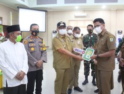 Kapolres Sergai Hadiri Sosialisasi Vaksinasi Covid-19 & Penyerahan Mobil Ambulans 