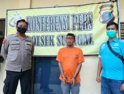 Tekab Polsek Sunggal Tangkap Pencuri Kabel Milik PT KIS