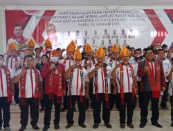 Pengurus Satgas DPC HBB Deli Serdang Dan DPK Labuhan Deli Resmi Dikukuhkan
