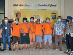 ‌Polsek Patumbak Ringkus Lima Penyalahguna Narkoba, Dua Diantaranya TO  ‌