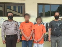 Tekab Polsek Sunggal Amankan Dua Pelaku Pemilik Narkoba Jenis Sabu 