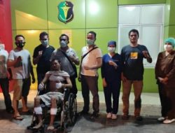 Melawan Saat Diamankan, Polisi Tembak Suami Bakar Istri di Deli Serdang