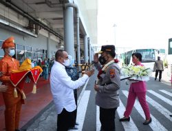 Tiba di Bandara Kualanamu, Irjen Pol Panca Putra Disambut Forkopimda Sumut