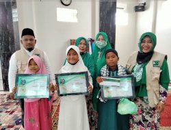 Anak Angkat Kapolsek Medan Helvetia Kembali Meraih Juara 1 Perlombaan Tahfidz Ayat Pendek
