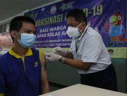 Seluruh Napi di Jakarta Sudah Divaksin, Jumlahnya Capai 14.437 Orang