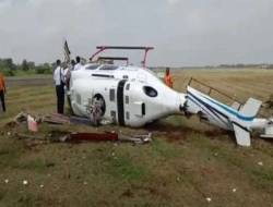 Kecelakaan Helikopter di Bandara Budiarto Curug, Kemenhub: Tak Ada Korban Jiwa