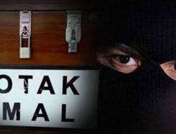 Pria Pakai Gamis Tertangkap CCTV Maling Kotak Amal