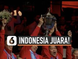 JOKOWI: PIALA THOMAS AKHIRNYA KEMBALI KE RI SETELAH 19 TAHUN MENANTI