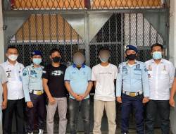 SELUNDUPKAN SABU PAKAI TAPE SINGKONG, PENGUNJUNG RUTAN KLAS IIB TANJUNG PURA DITANGKAP