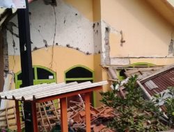 DAMPAK GEMPA MALANG, BPBD KAB BLITAR CATAT 4 BANGUNAN RUSAK
