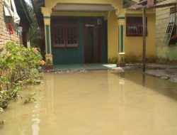 BANJIR LANGKAT DI 3 KECAMATAN MULAI SURUT