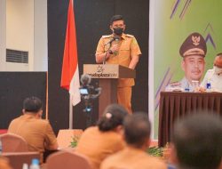 BOBBY NASUTION ABSEN SEMUA CAMAT SAAT ACARA SOSIALISASI KEWASPADAAN