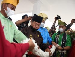 RESEPSI HARI JADI KE 18 KABUPATEN SERGAI SEKALIGUS PERESMIAN PENDOPO KERAJAAN NEGERI BEDAGAI DAN KANTOR PEMERINTAHAN (GEDUNG BARU) KOMPLEKS KANTOR BUPATI SEI RAMPAH